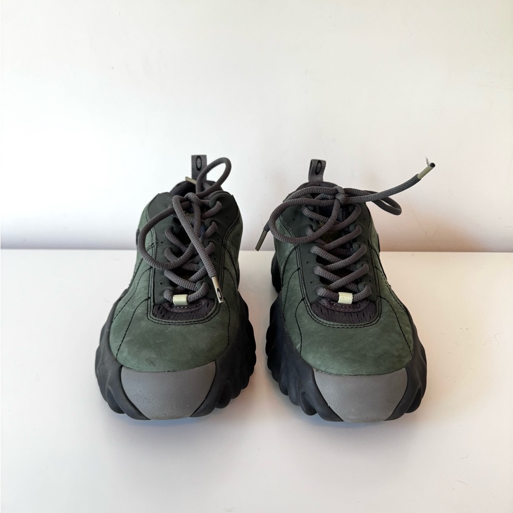 Oakley Factory Team Chop Saw x Brain Dead Suede Duck Green